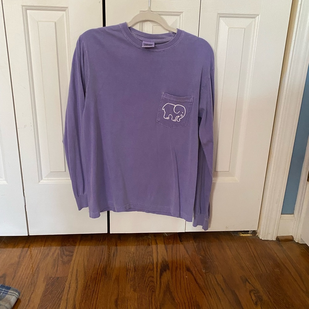 Purple Women’s Long Sleeve Ivory Ella Shirt